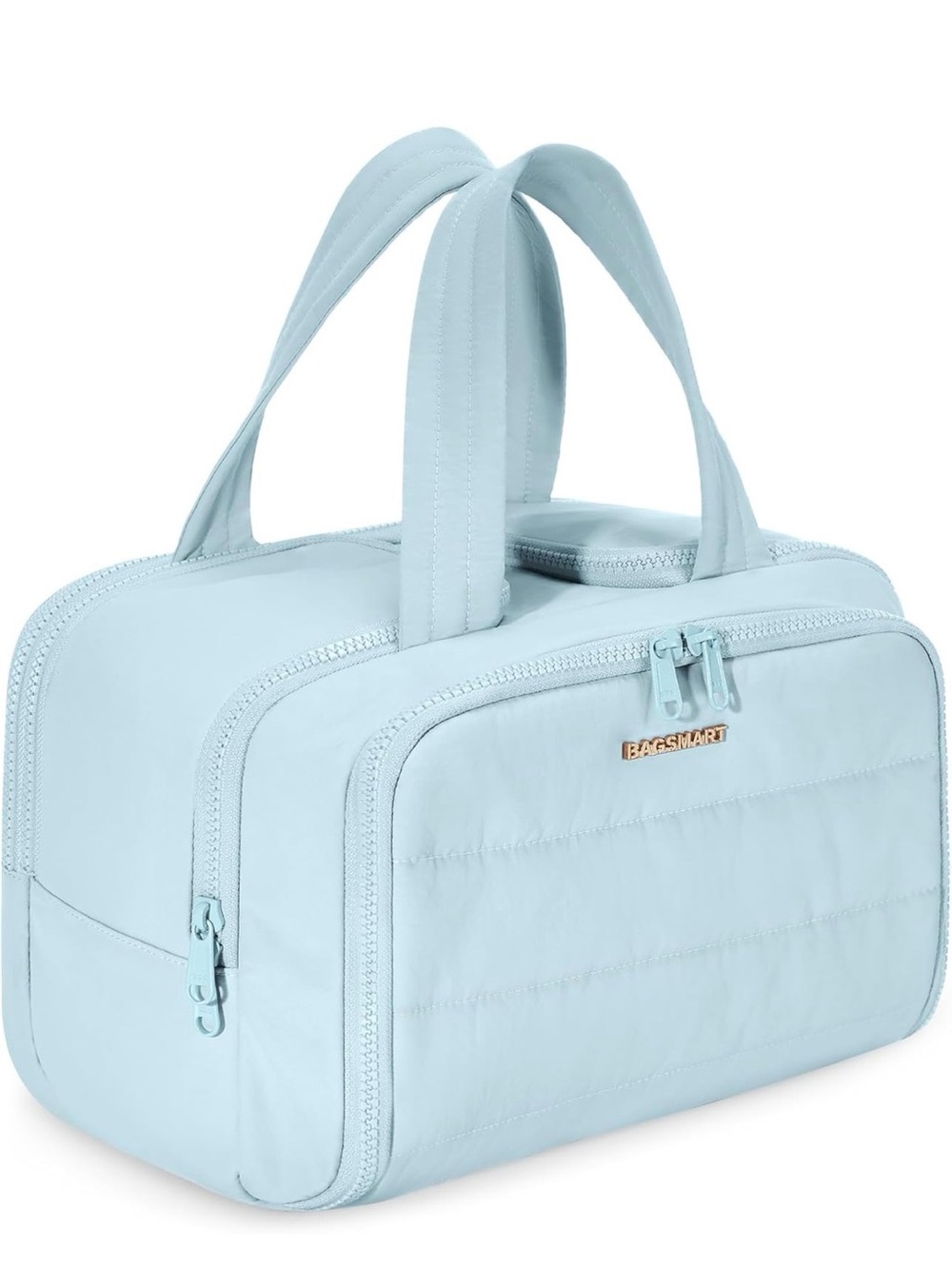 BAGSMART Travel Toiletry Bag, Large Cosmetic Organizer